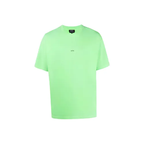 A.P.C. Joint Paragraph Зеленая Мужская T-Рубашка
