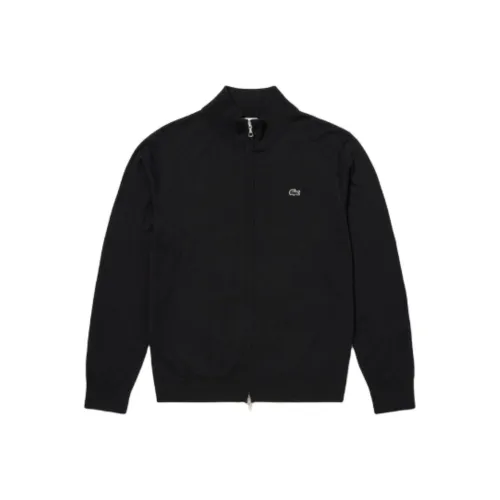 LACOSTE Мужские черные свитеры