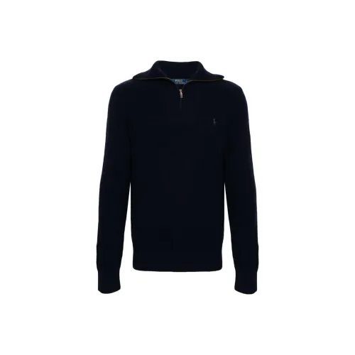 Polo Ralph Lauren SS24 Трикотаж Мужской Морской Синий