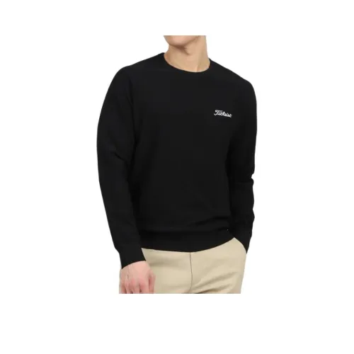 TITLEIST Черный мужской трикотаж