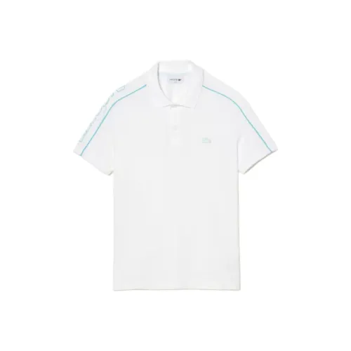 LACOSTE Collaboration Белая Мужская Поло