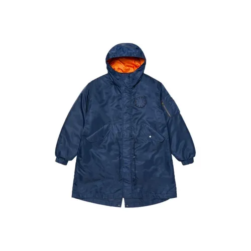 Acme De La Vie ADLV Свободный крой Куртка Унисекс Темно-синий Синий