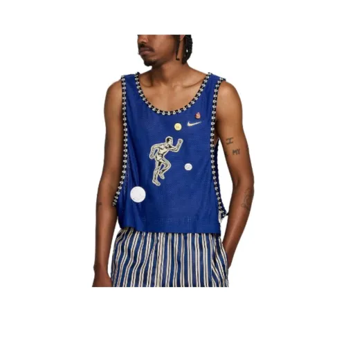 nike Топ Мужской Темно-Королевский Синий