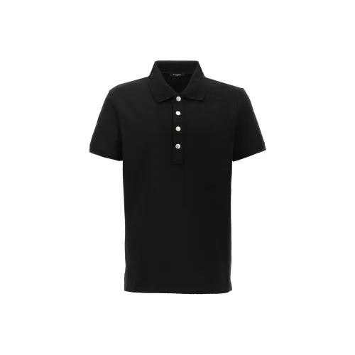 BALMAIN Мужская черная поло