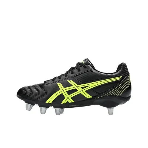 Asics LETHAL TACKLE Футбольные бутсы Мужские Черные Желтые