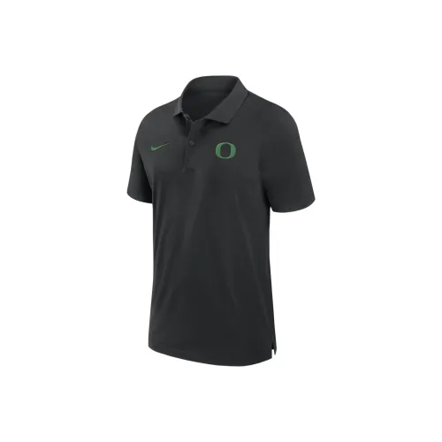 nike Dri Fit COLLEGE FW24 Oregon Ducks Sideline Polo Мужской Черный