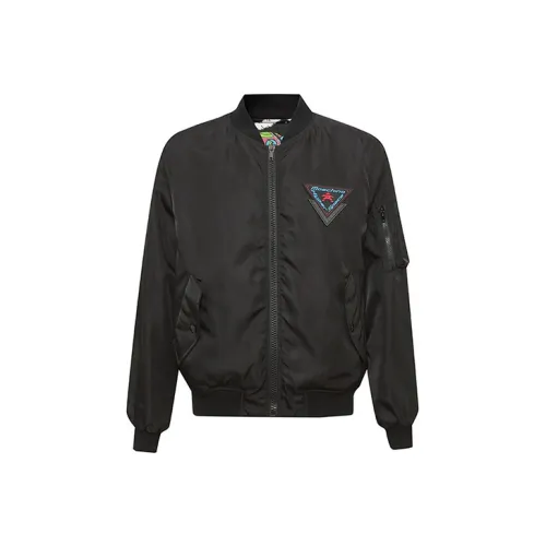 MOSCHINO Мужские черные куртки