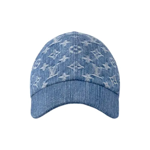LOUIS VUITTON Хлопковые кепки Женские Синие