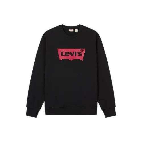 Levis Черные Мужские Свитшоты