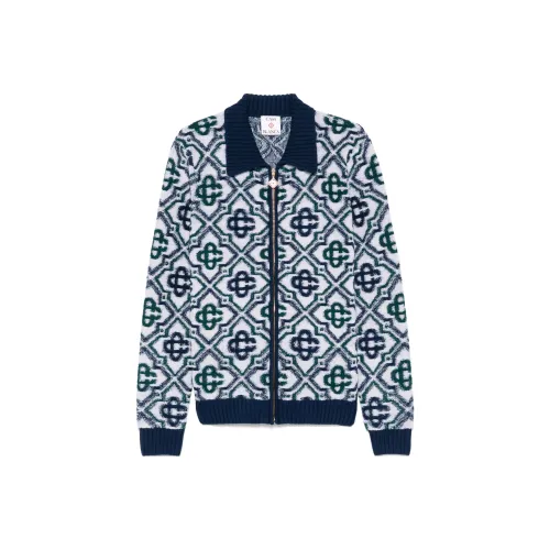 CASABLANCA SS25 Свитер Мужской Светло-Серый