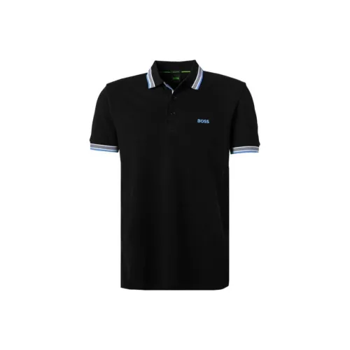 Hugo Boss FW24 Поло Мужское Черное