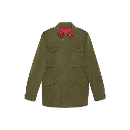 GUCCI Зеленый Мужской Куртки