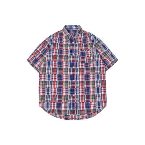 NARTALIY Рубашка Унисекс Красная Клетка