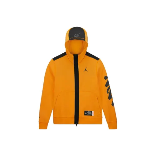 Джордан ZION Наруто Куртка Мужская Желтая