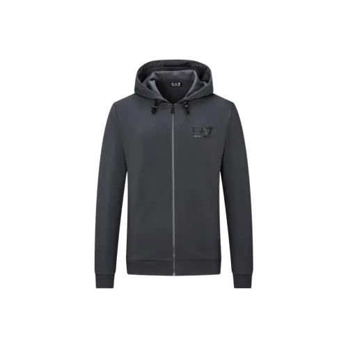 EMPORIO ARMANI EA7 SS22 Куртки и Пальто Мужской Серый