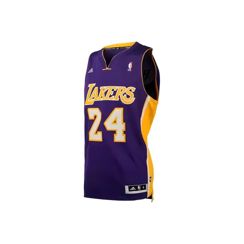 Adidas X NBA Майка Унисекс Фиолетовый Золото