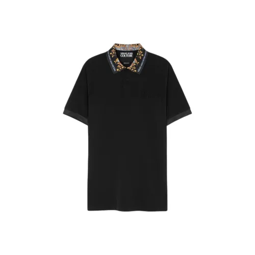 VERSACE JEANS COUTURE Поло Мужское Черное