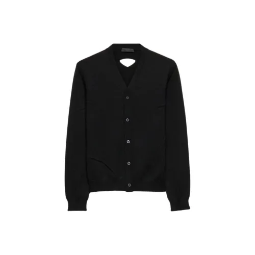 PRADA Мужские черные свитеры