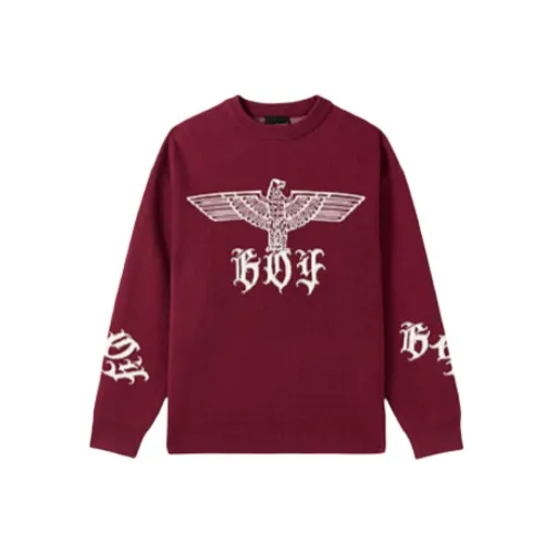 BOY LONDON Новогодний Бургундский Унисекс Свитеры