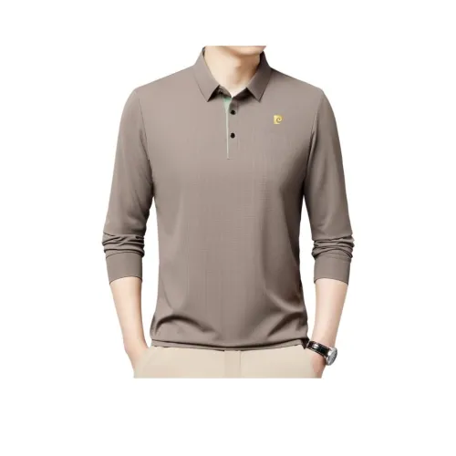 PIERRE CARDIN Поло Мужское Светло-Кофейное