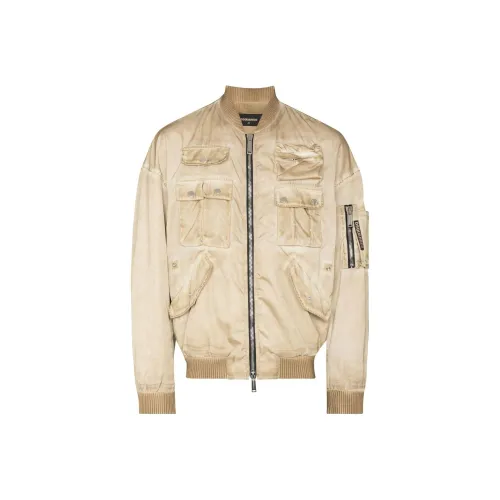 DSQUARED 2 SS22 Куртки и Пальто Мужской Хаки