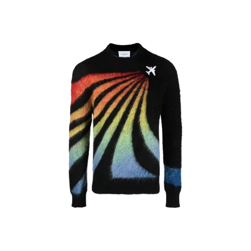 CASABLANCA Черные Мужские Свитера