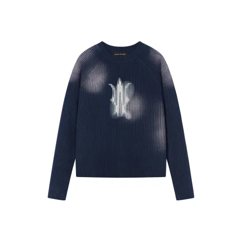 BLIND402 Синий Фиолетовый Унисекс Трикотаж