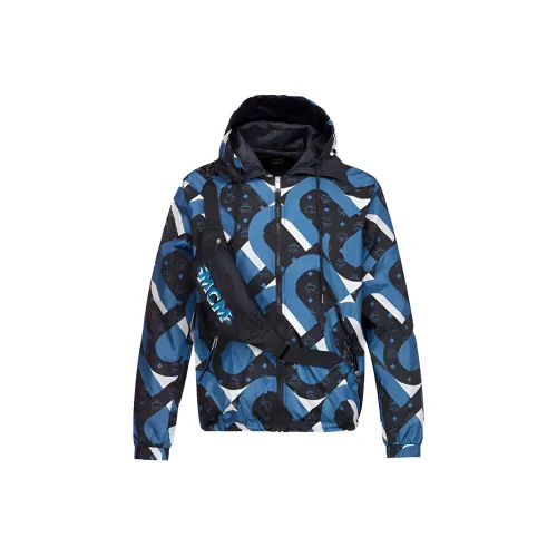 MCM FW21 Куртки и Пальто Мужской Синий