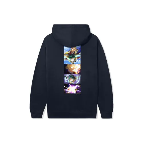 ANTI SOCIAL SOCIAL CLUB x WODEYINGXIONGXUEYUAN NISHIXIAYIGE LIANMINGKUAN FW24 Толстовка Унисекс Сланцево-синий