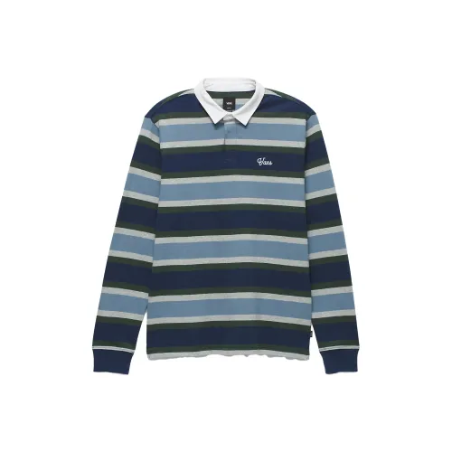 Vans Menton Rugby Sweater Men's Blue