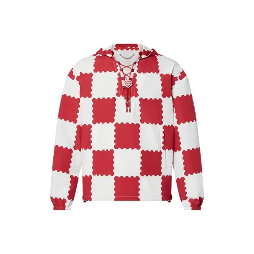 LOUIS VUITTON Куртка Мужская Красная Белая