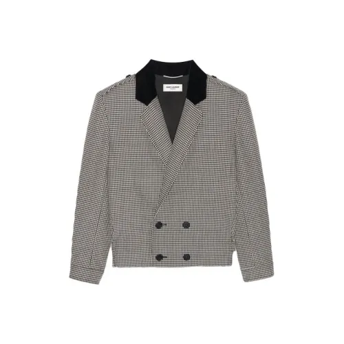 SAINT LAURENT SS22 Куртки и Пальто Мужской Черный