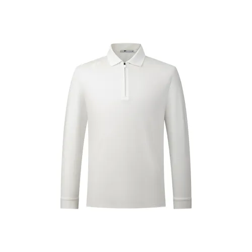 SEPTWOLVES Поло Мужское Натуральный Белый