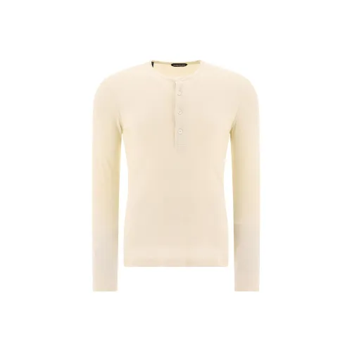 TOM FORD Трикотаж Мужской Светлый Умбра