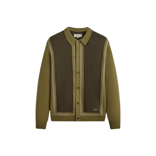 KITH Трикотаж Мужской Оливково-зеленый