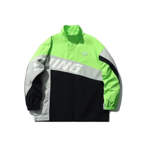 LINING Sports Fashion Collection Светлячок Зеленый Мужские Куртки