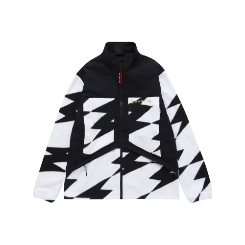 BURTON AG Series Шпилька для волос Hybrid Флис Куртки Пальто Унисекс Черный Белый Многоцветный