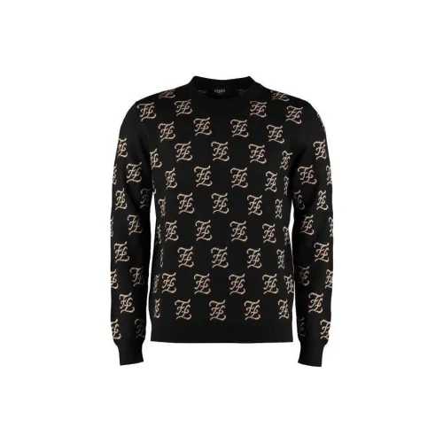 Fendi Черные Мужские Свитера