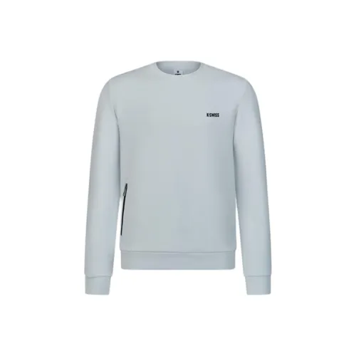 KSWISS AW24 Толстовка Мужской Цинковый Серый