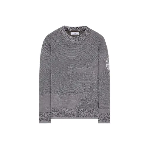 Stone Island Серый Мужской Трикотаж