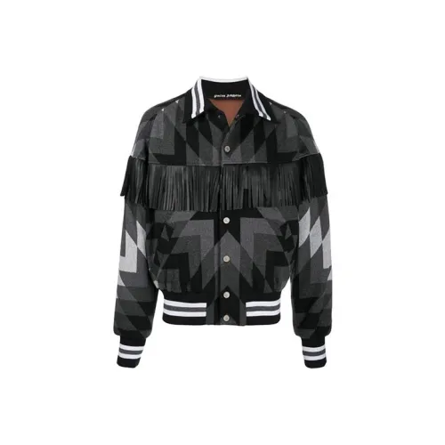 PALM ANGELS Серый Мужской Куртки