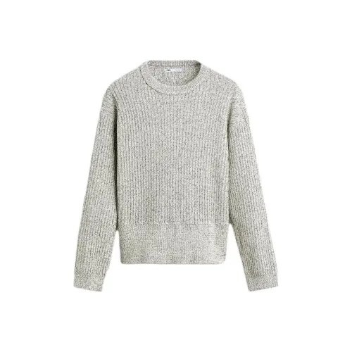 ZARA Белый Мужской Трикотаж