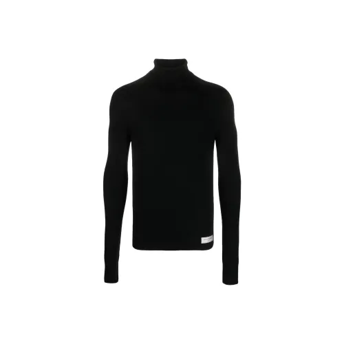 BALMAIN Черные Мужские Свитера