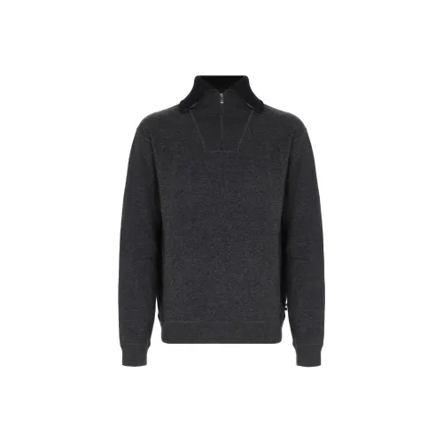 Hugo Boss Серый Мужской Трикотаж