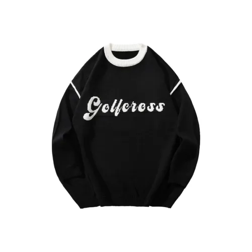 GOLFCROSS Черный Унисекс Трикотаж