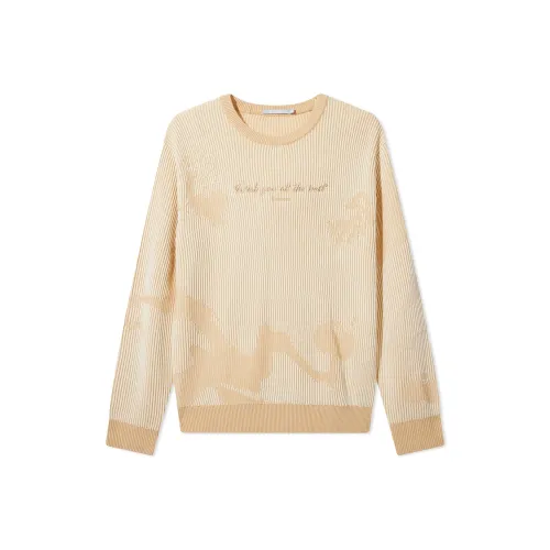 Cabbeen Хаки 35 Мужские Свитера