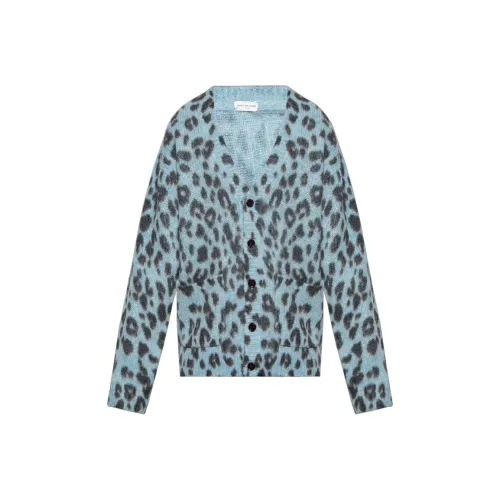 DRIES VAN NOTEN Синий Мужской Трикотаж