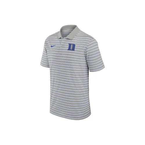 nike Dri Fit CollegeDuke Мужское Поло Синий Серый