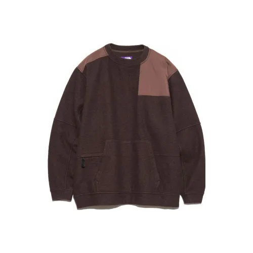 Nanamica x THE NORTH FACE PURPLE LABEL FW23 Свитер Мужской Коричневый