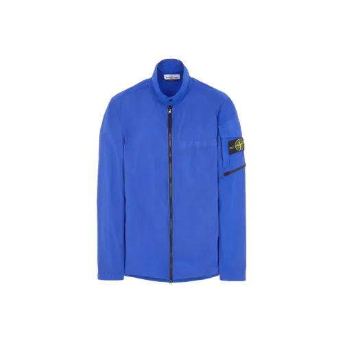STONE ISLAND Королевский Синий Мужские Куртки
